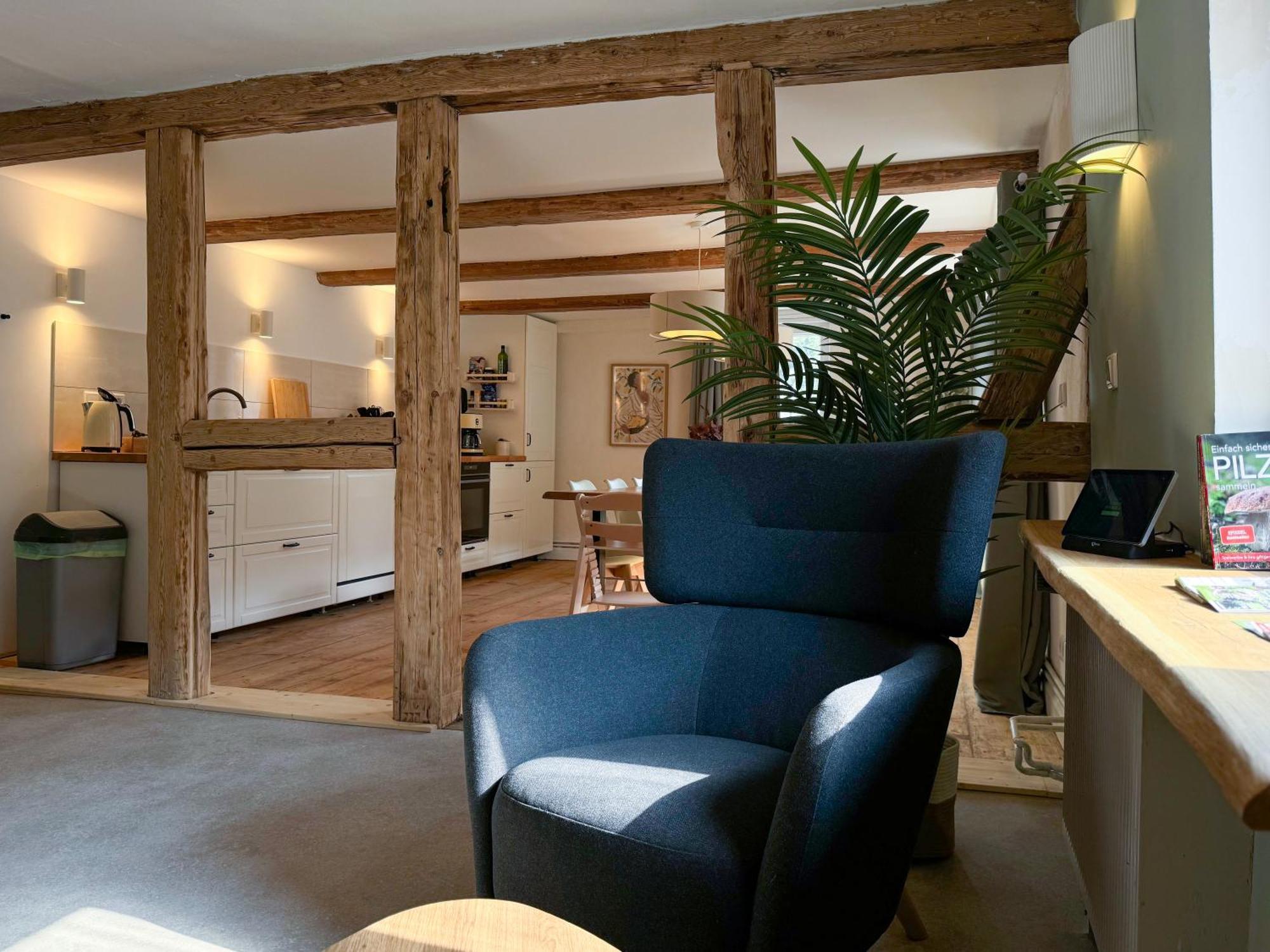 Villa Haus Ludwig - Saniertes Fachwerkhaus Im Harz - 12 Personen Thale Exterior foto