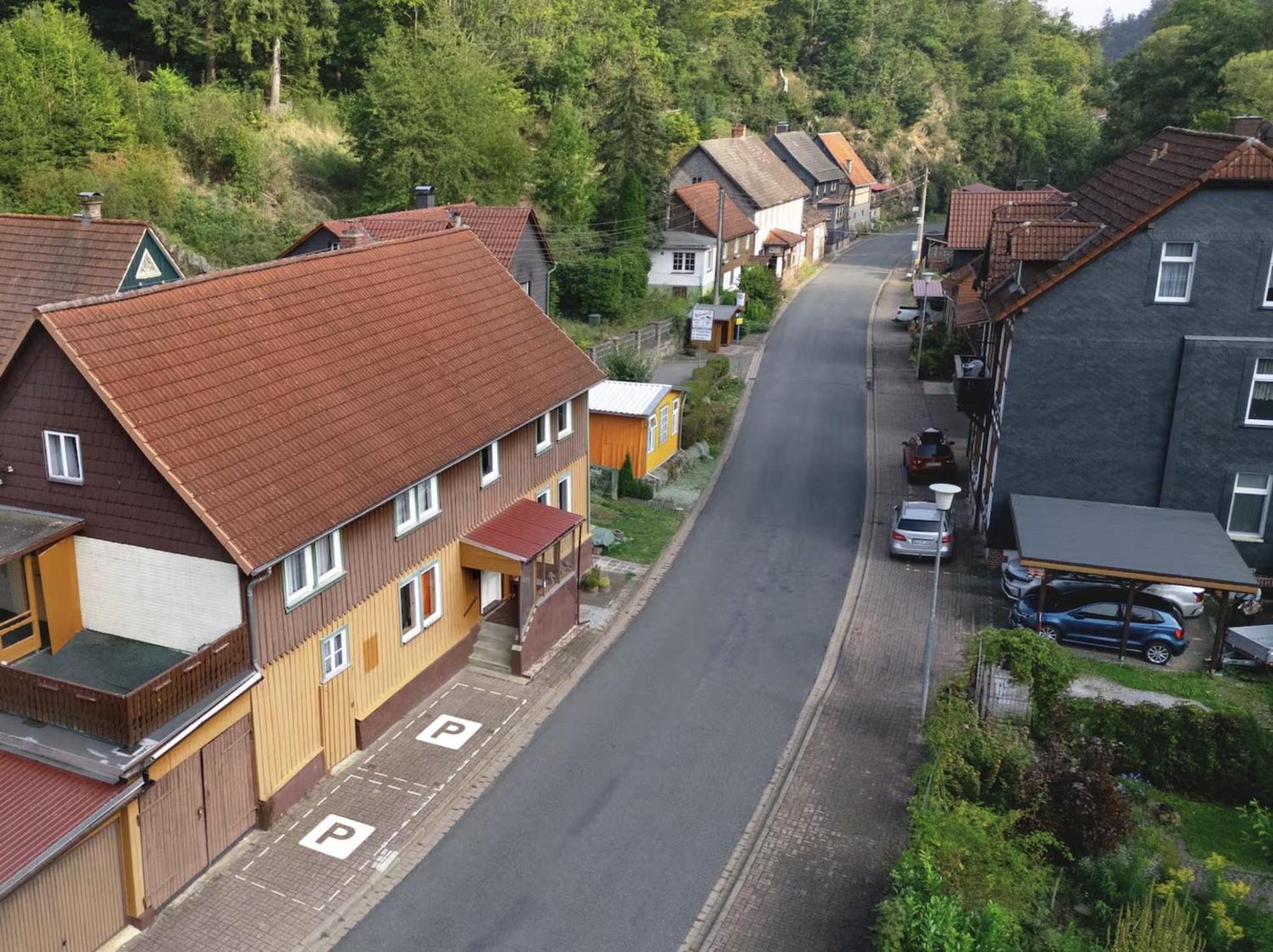 Villa Haus Ludwig - Saniertes Fachwerkhaus Im Harz - 12 Personen Thale Exterior foto