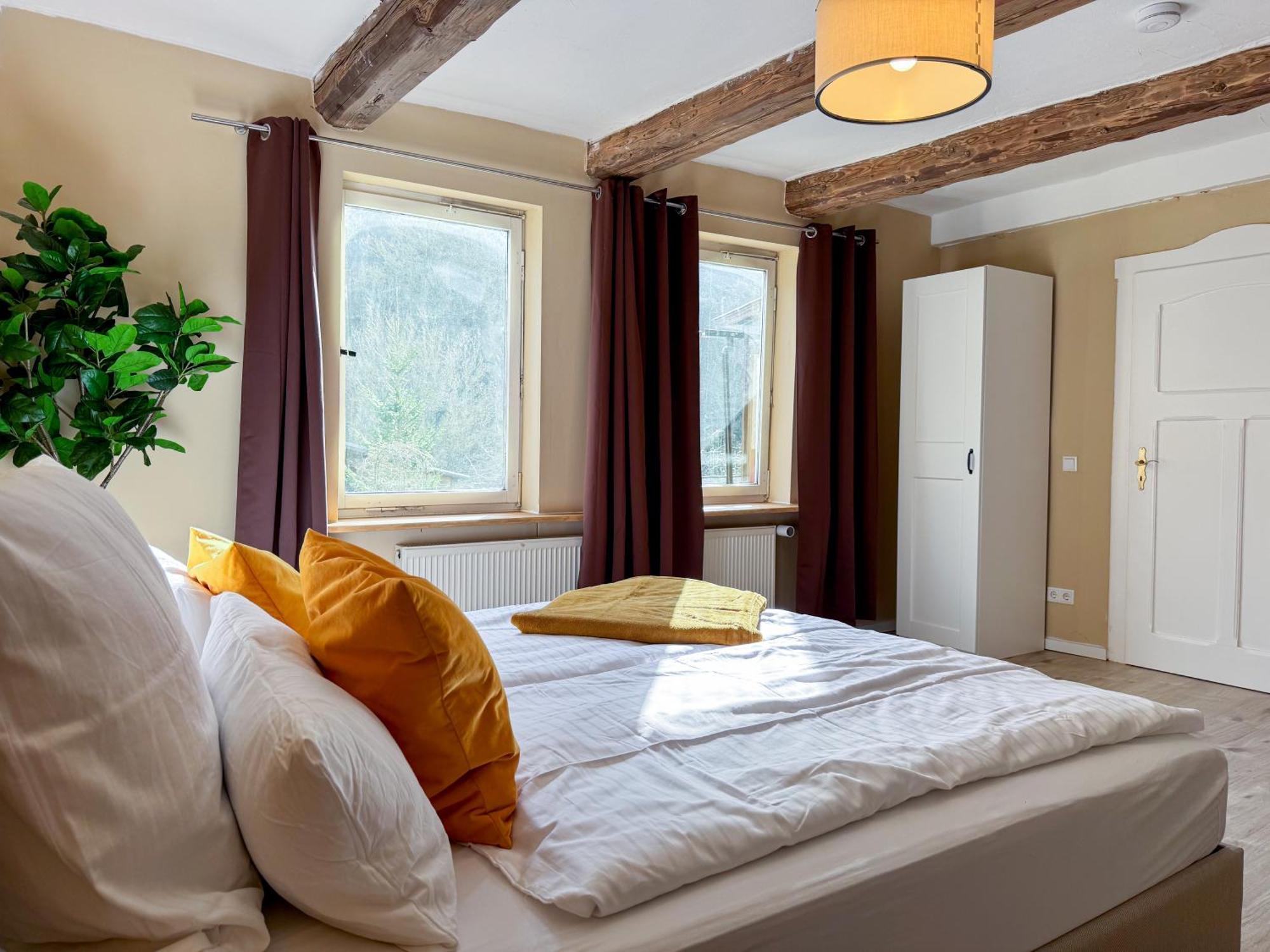 Villa Haus Ludwig - Saniertes Fachwerkhaus Im Harz - 12 Personen Thale Exterior foto