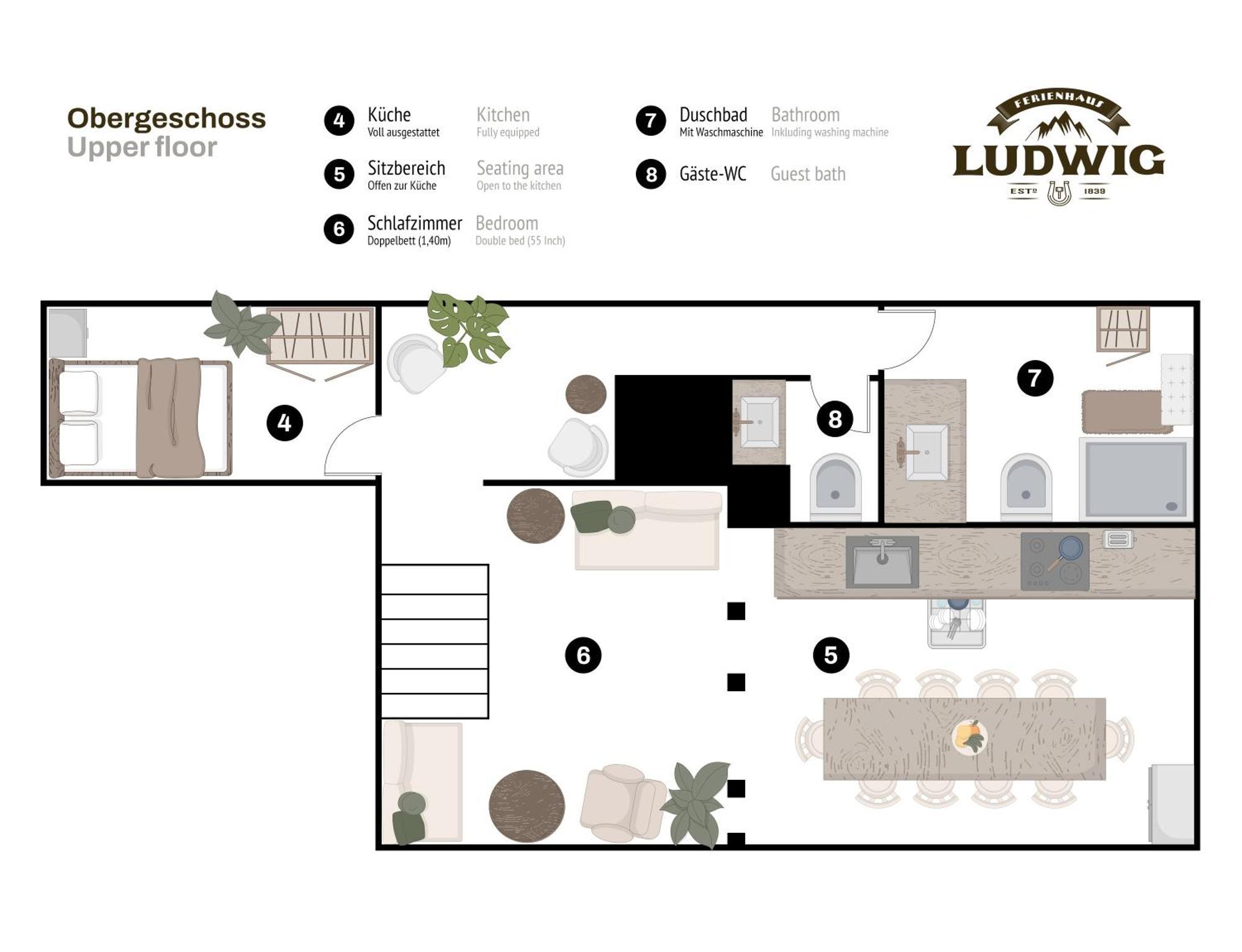Villa Haus Ludwig - Saniertes Fachwerkhaus Im Harz - 12 Personen Thale Exterior foto